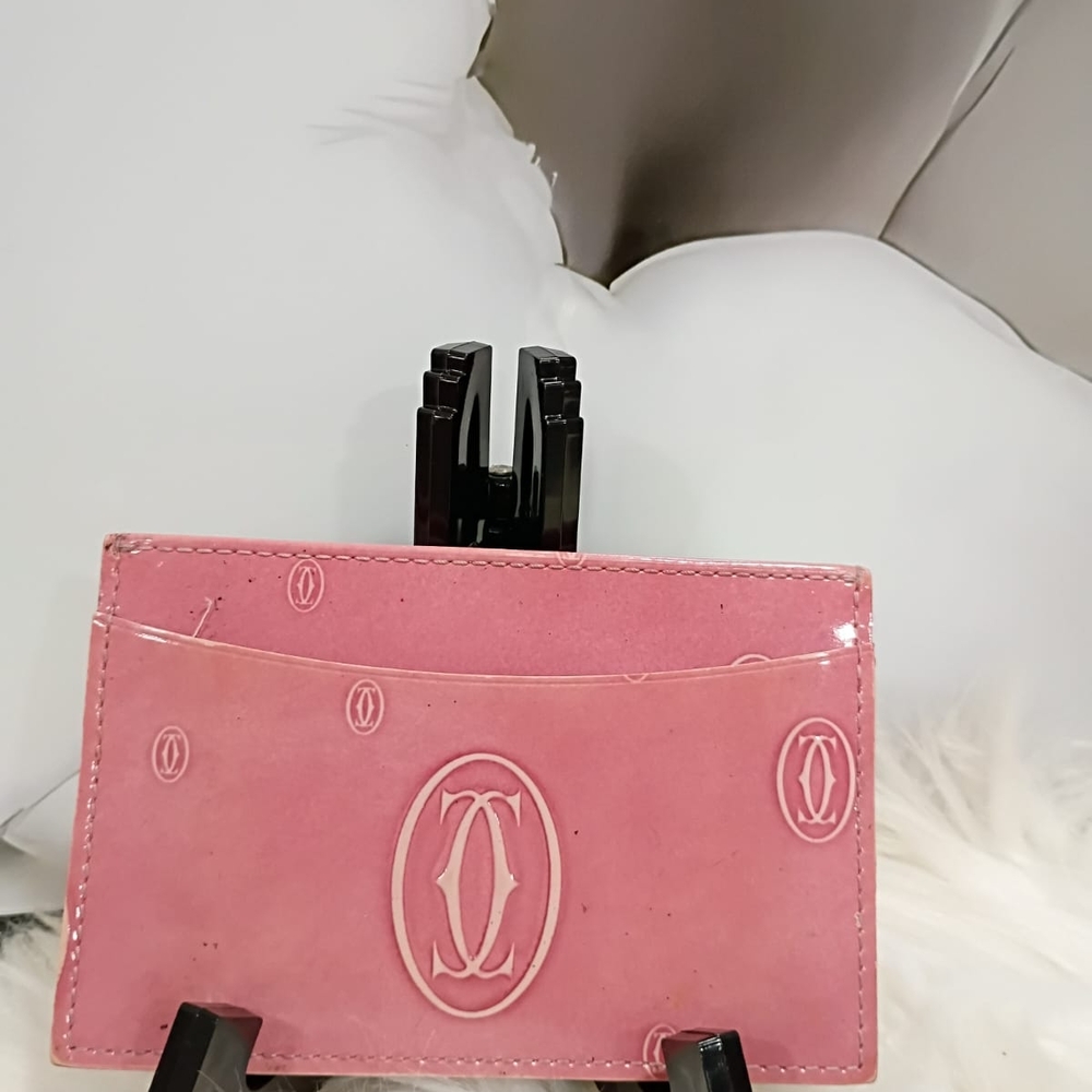 Pink Card Holder - Picture 2 of 3